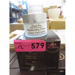 12 Jars of Dead Sea Moisturizing Cream