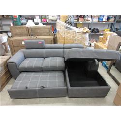 8 Foot Long Microfiber Sofa Bed