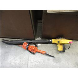 Electric Leaf Blower & Hedge Trimmer