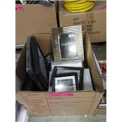 Box of Assorted New Picture Frames