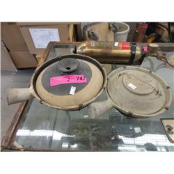 2 Pottery Cooking Vessels