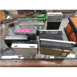 8 Vintage Transistor Radios