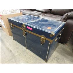 Metal Clad Storage Trunk