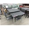 Image 1 : New Nardi Musa Patio Table with 6 Chairs & Leaf