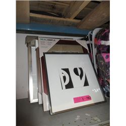 5 Assorted Picture Frames