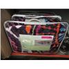 Image 1 : New Queen Size Multi Colour Sherpa Blanker