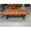 Image 1 : Pine Coffee Table with Drawer