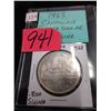Image 1 : 1963 Canadian Silver Dollar Coin - .800 Silver