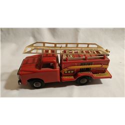 TIN, FRICTION FIRE TRUCK