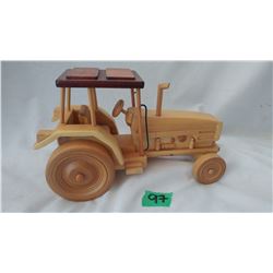 WOODEN TRACTOR