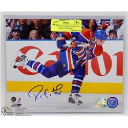EDMONTON OILERS RYAN SMYTH SIGNED PHOTO WITH COA