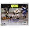 Image 1 : CHICAGO BLACK HAWKS PIERRE PILOTE HOF 75 SIGNED