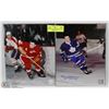 Image 1 : MAPLE LEAFS & RED WINGS NORM ULLMAN SIGNED 8X10