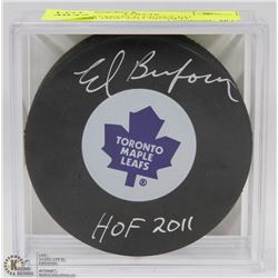 TORONTO MAPLE LEAFS ED BELFOUR HOF 2011 SIGNED