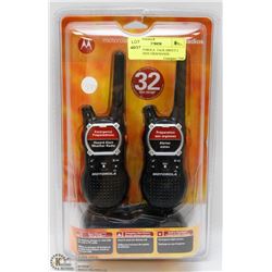 NEW MOTOROLA  TALK ABOUT 2 WAY RADIOS 32KM RANGE