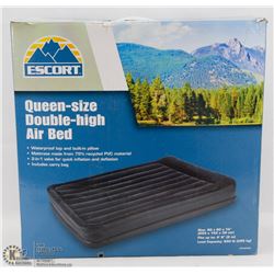 ESCORT QUEEN SIZE DOUBLE HIGH AIR BED