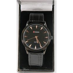 6)NEW CURREN WATCH QUARTZ MOVEMENT GENUINE LEATHER