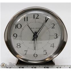BIG BEN WESTCLOX WIND ALARM CLOCK