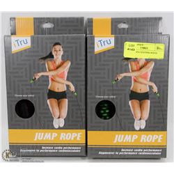 LOT OF 2 NEW SKIPPING ROPES
