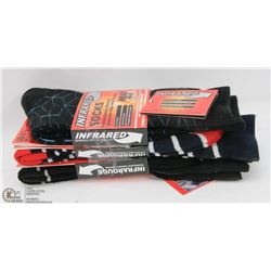 3PK MENS INFRARED SOCKS