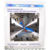 Image 1 : MASTERCRAFT CIRCULAR SAW BLADE CLOCK
