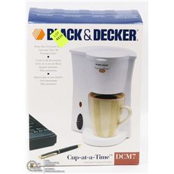 BLACK & DECKER SINGLE SERVE COFFEE MAKER