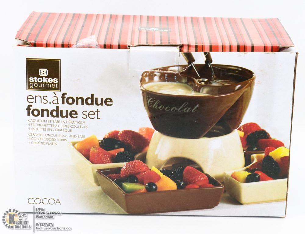 STOKES FONDUE SET