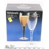 Image 1 : 6PC BLOWN CRYSTAL WINE GLASS SET