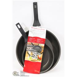 KITCHENAID 12" SKILLET SOLD WITH SMALLER SKILLET