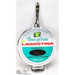 LAGOSTINA 4.7L COVERED NON-STICK JUMBO COOKER