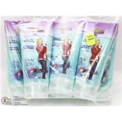 BAG OF 7 HANNAH MONTANA ENERGIZING FOOT SCRUB