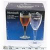 Image 1 : MICHELANGELO 6PC GLASS SET -BLOWN CRYSTAL