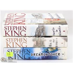 LOT OF THREE STEVEN KING HARDCOVER BOOKS