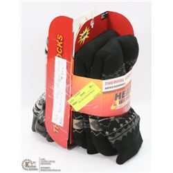 2PK MENS COZY SLIPPER SOCKS