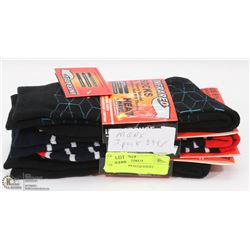 3PK MENS INFRARED SOCKS