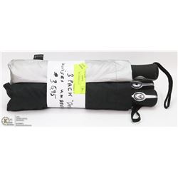 3PK DELUXE UMBRELLAS