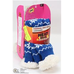 2PK LADIES COZY SLIPPER SOCKS