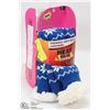 Image 1 : 2PK LADIES COZY SLIPPER SOCKS