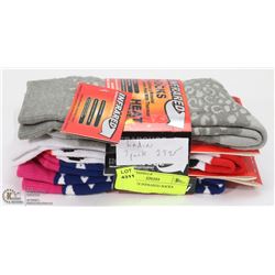 3PK LADIES INFRARED SOCKS