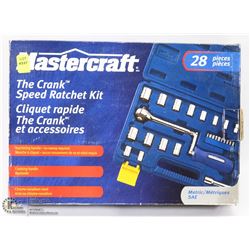 MASTERCRAFT 28PC THE CRANK SPEED RATCHET KIT
