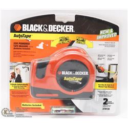 BLACK & DECKER 25' POWER TAPE MEASURE
