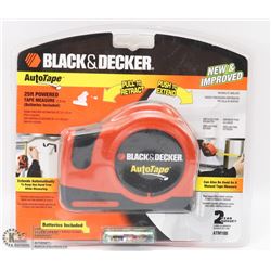 BLACK & DECKER 25' POWER TAPE MEASURE