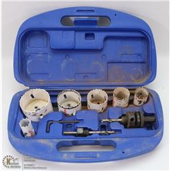 WESTWARD HOLE SAW KIT IN CASE
