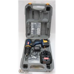 RYOBI 7.2V DRILL WITH SOME ACCESSORIES