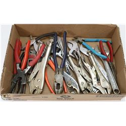 PLIERS,WRENCHES,VISE GRIPS,PIPE WRENCH.