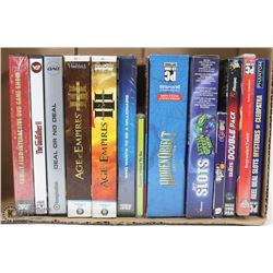 LOT OF 13 COMPUTER GAMES
