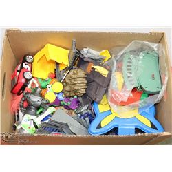 BOX OF MISCELLANEOUS TOYS - INCLUDING POKÉMON POCK