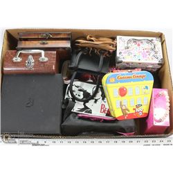 FLAT OF KIDS CASES AND STORAGE BOXES