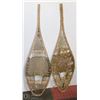 Image 1 : VINTAGE 43 INCH SNOW SHOES