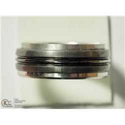 6) TUNGSTEN CARBIDE MEN'S RING SIZE 10.25
